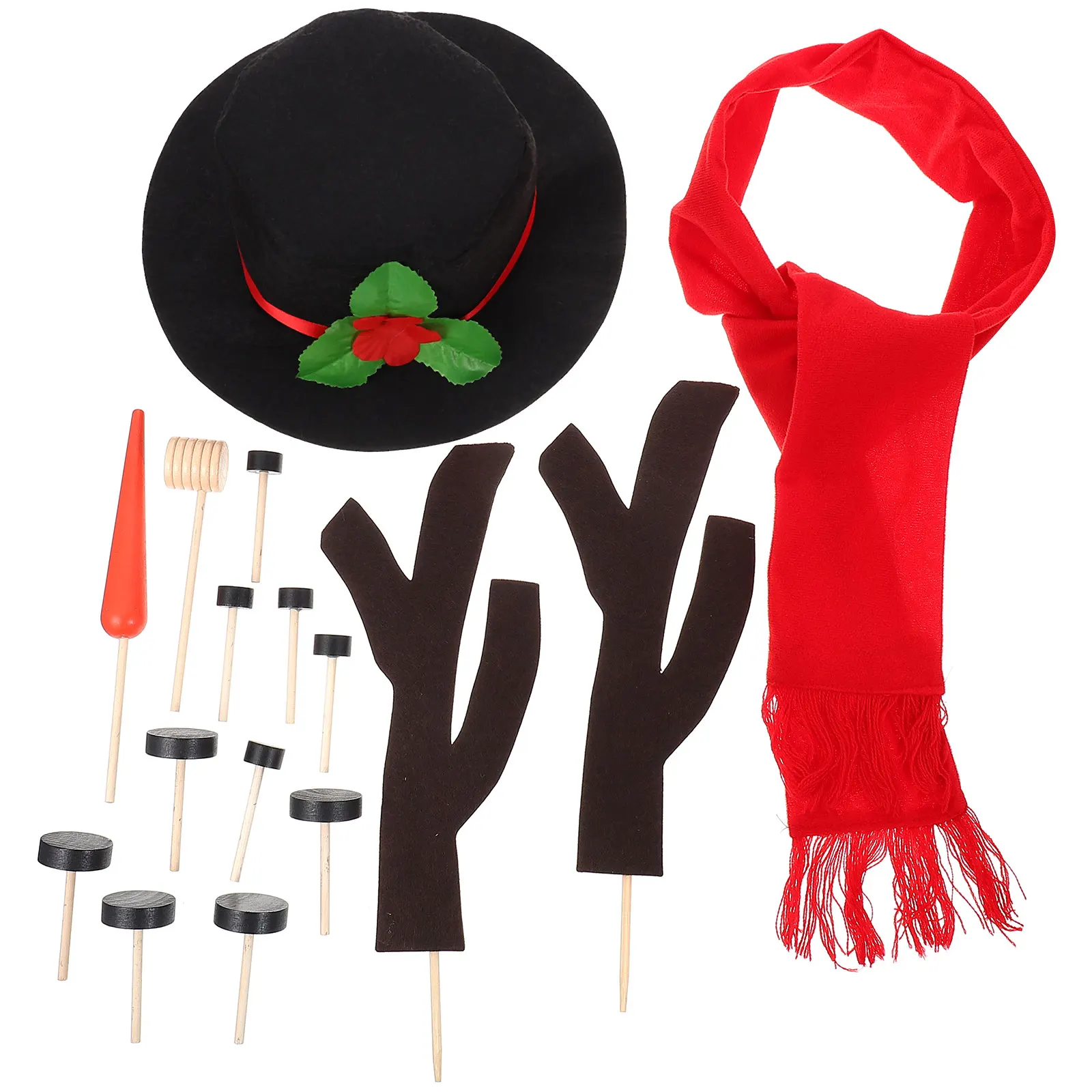 Christmas Snowman Hats Scarves Set Reusable DIY Props Decor Kit for Kids Outdoor naments Garden Supplies Christmas
Christmas Snowman Hats Scarves Set Reusable DIY Props Decor Kit for Kids Outdoor naments Garden Supplies Christmas
