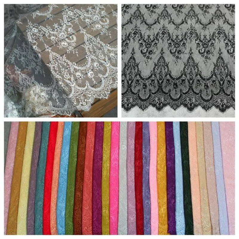 3M * 1.5M, New Eyelash Embroidery Lace Decal Mesh Fabric Handmade DIY Wedding Curtain Dress Veil Clothing Fabric Accessories
3M * 1.5M, New Eyelash Embroidery Lace Decal Mesh Fabric Handmade DIY Wedding Curtain Dress Veil Clothing Fabric Accessories