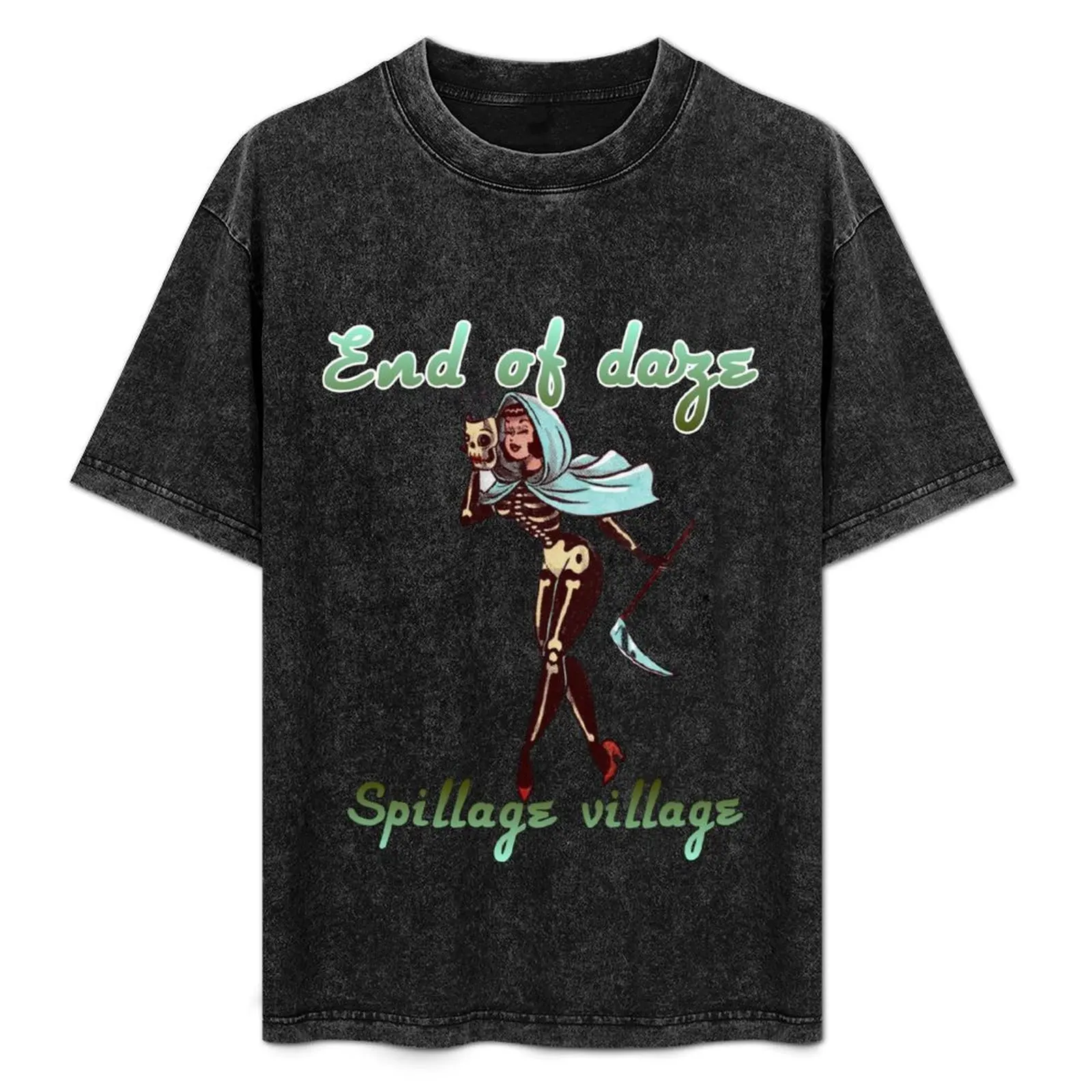 Spillage village T-Shirt Big Size Short Sleeve Tee for Men
Spillage village T-Shirt Big Size Short Sleeve Tee for Men