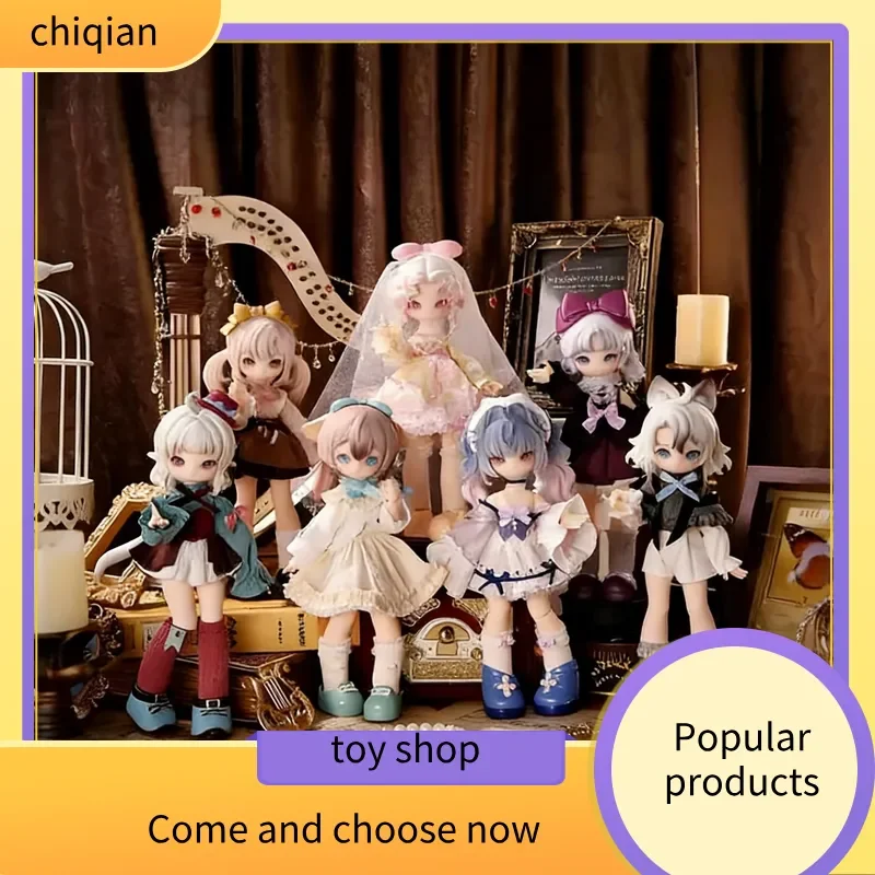 Happy Engine Misya Weird Gallery 1/8 BJD Doll Blind Box Movable Action Figure Collectible Toy Gift for Girls
Happy Engine Misya Weird Gallery 1/8 BJD Doll Blind Box Movable Action Figure Collectible Toy Gift for Girls