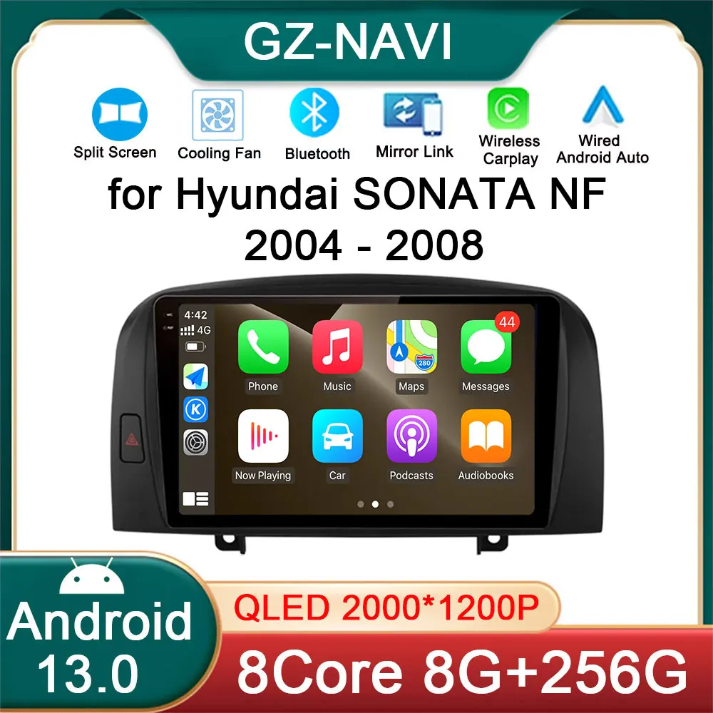 Android 13 Car Radio Multimedia for Hyundai SONATA NF 2004 2005 2006-2008 Video Player Navigation GPS Stereo Wireless Carplay
Android 13 Car Radio Multimedia for Hyundai SONATA NF 2004 2005 2006-2008 Video Player Navigation GPS Stereo Wireless Carplay