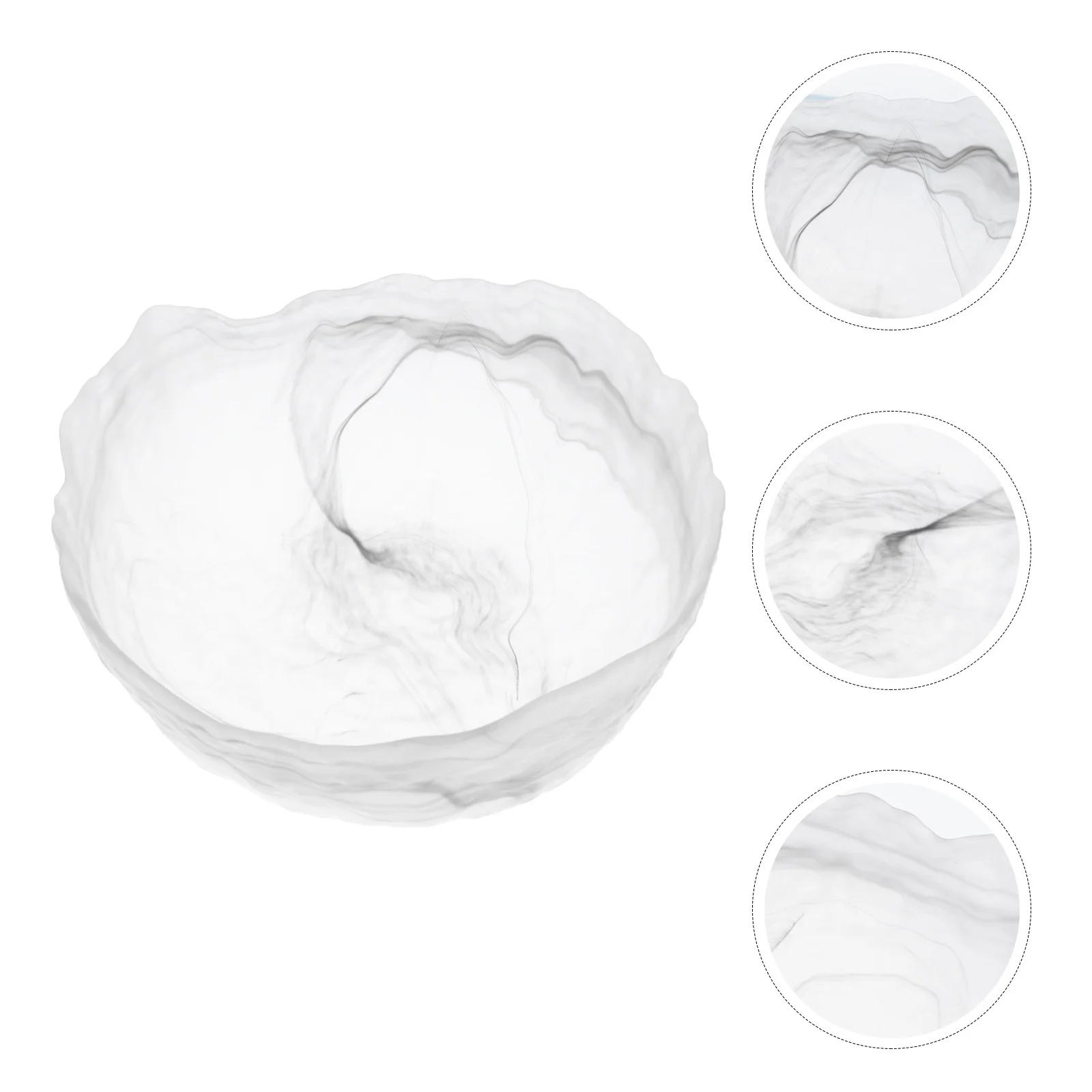 1Pcs Glass Tea Wash Bowl Ink Painting Design Multi-Purpose Decorative Storage Bowl for Tea Accessories Salad Fruit Food Serving
1Pcs Glass Tea Wash Bowl Ink Painting Design Multi-Purpose Decorative Storage Bowl for Tea Accessories Salad Fruit Food Serving