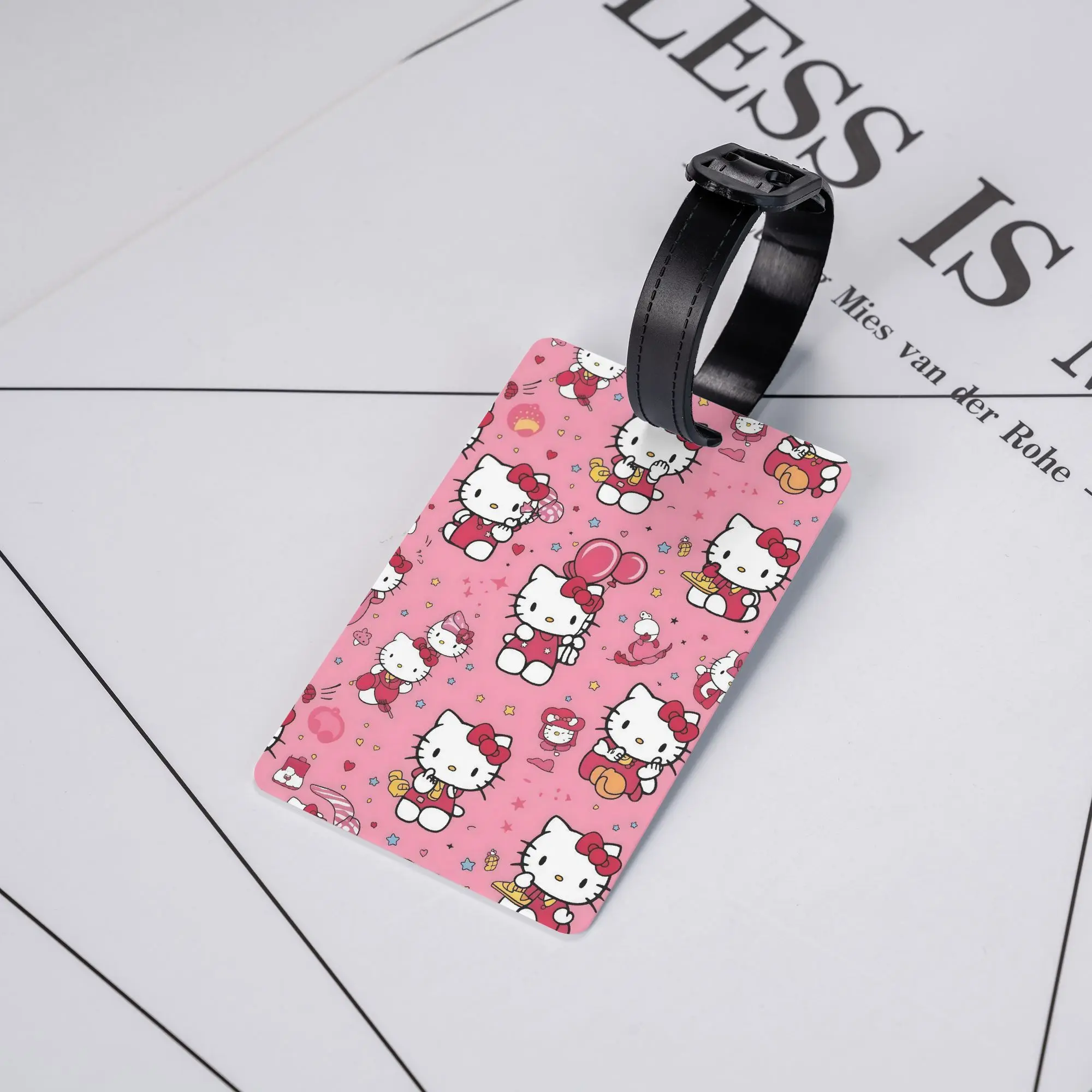 Hello Kitty Cat Cartoon Luggage Tags Travel Accessories Luggage Bag Case Tags Name ID Address Aircraft Luggage Tag Gift
Hello Kitty Cat Cartoon Luggage Tags Travel Accessories Luggage Bag Case Tags Name ID Address Aircraft Luggage Tag Gift