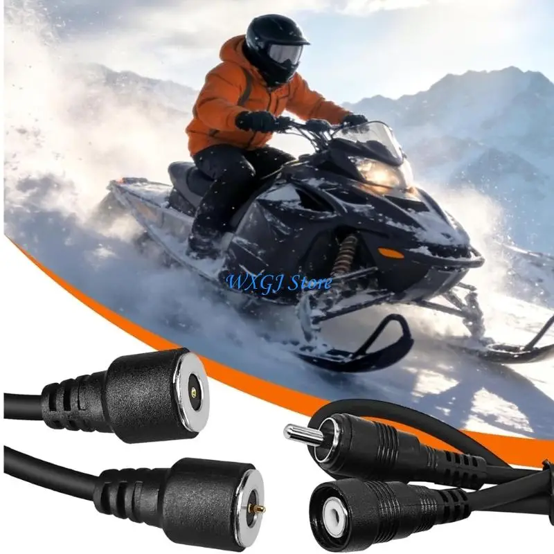 37JE Insulated Helmet Heater RCAs Wire With Rapid Heat Technology Heated Cord For Snowmobiling And Outdoor Adventure
37JE Insulated Helmet Heater RCAs Wire With Rapid Heat Technology Heated Cord For Snowmobiling And Outdoor Adventure