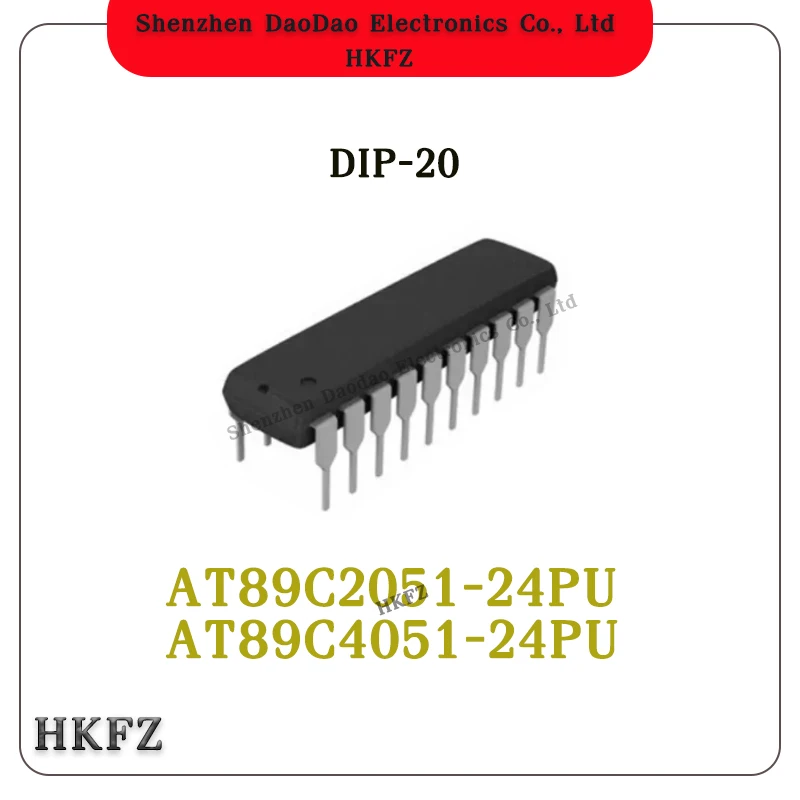 10Pcs AT89C2051-24PU AT89C4051-24PU AT89C2051 AT89C4051 IC MCU Chip DIP-20
10Pcs AT89C2051-24PU AT89C4051-24PU AT89C2051 AT89C4051 IC MCU Chip DIP-20