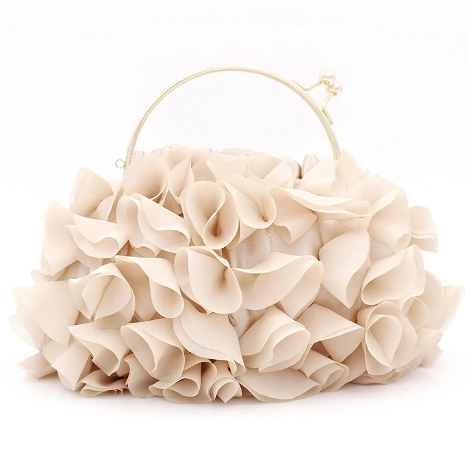 Floral Clutch Purses for Women Satin Evening Bag with Detachable Gold Chain Strap
Floral Clutch Purses for Women Satin Evening Bag with Detachable Gold Chain Strap