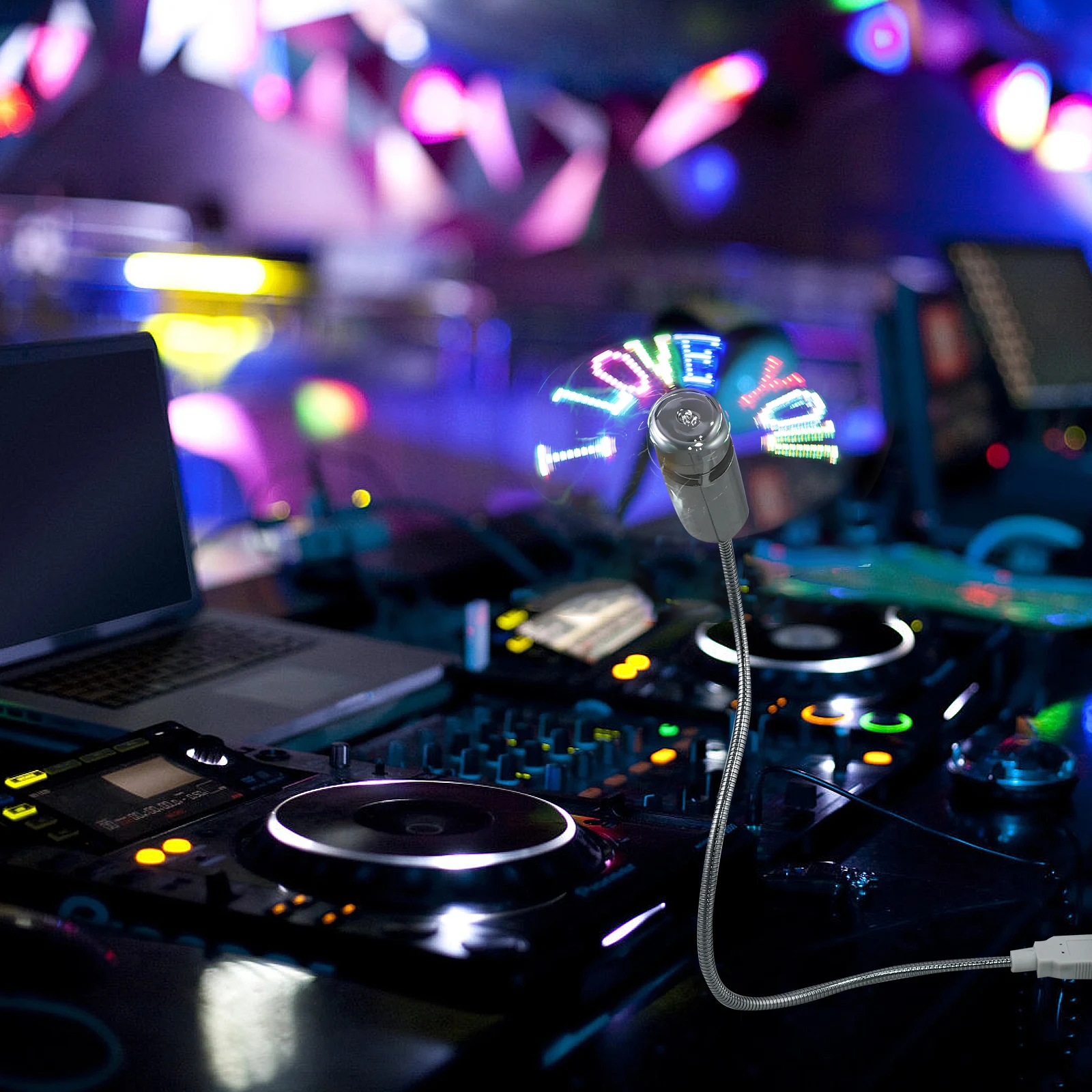 Silver 41Cm Usb Led Message Fan Programmable Edit Words Numbers Symbols Soft Pvc Blades Metal Neck Desktop Mini Cooling Fan For
Silver 41Cm Usb Led Message Fan Programmable Edit Words Numbers Symbols Soft Pvc Blades Metal Neck Desktop Mini Cooling Fan For