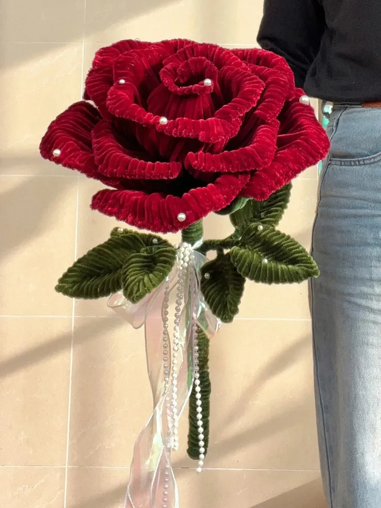 Twist Stick Giant Rose Handmade DIY Braided Bouquet Material Pack
Twist Stick Giant Rose Handmade DIY Braided Bouquet Material Pack