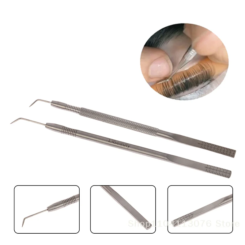2Pcs/Box Lash Lift Curler Kit Eyelash Perming Stick With Scale Stainless Steel Cosmetic Applicator Comb Makeup Tool
2Pcs/Box Lash Lift Curler Kit Eyelash Perming Stick With Scale Stainless Steel Cosmetic Applicator Comb Makeup Tool