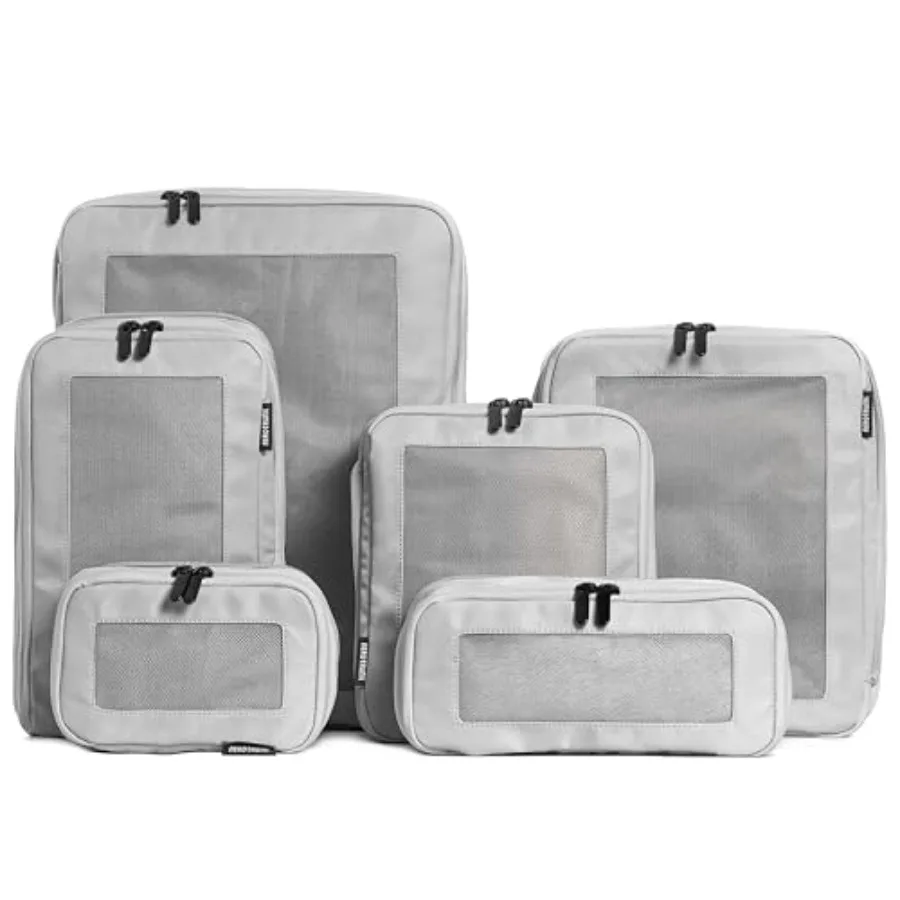 Compression Packing Cubes for Travel - Luggage Organizer Bags - Double Zipper Packing Cubes for Suitcases
Compression Packing Cubes for Travel - Luggage Organizer Bags - Double Zipper Packing Cubes for Suitcases