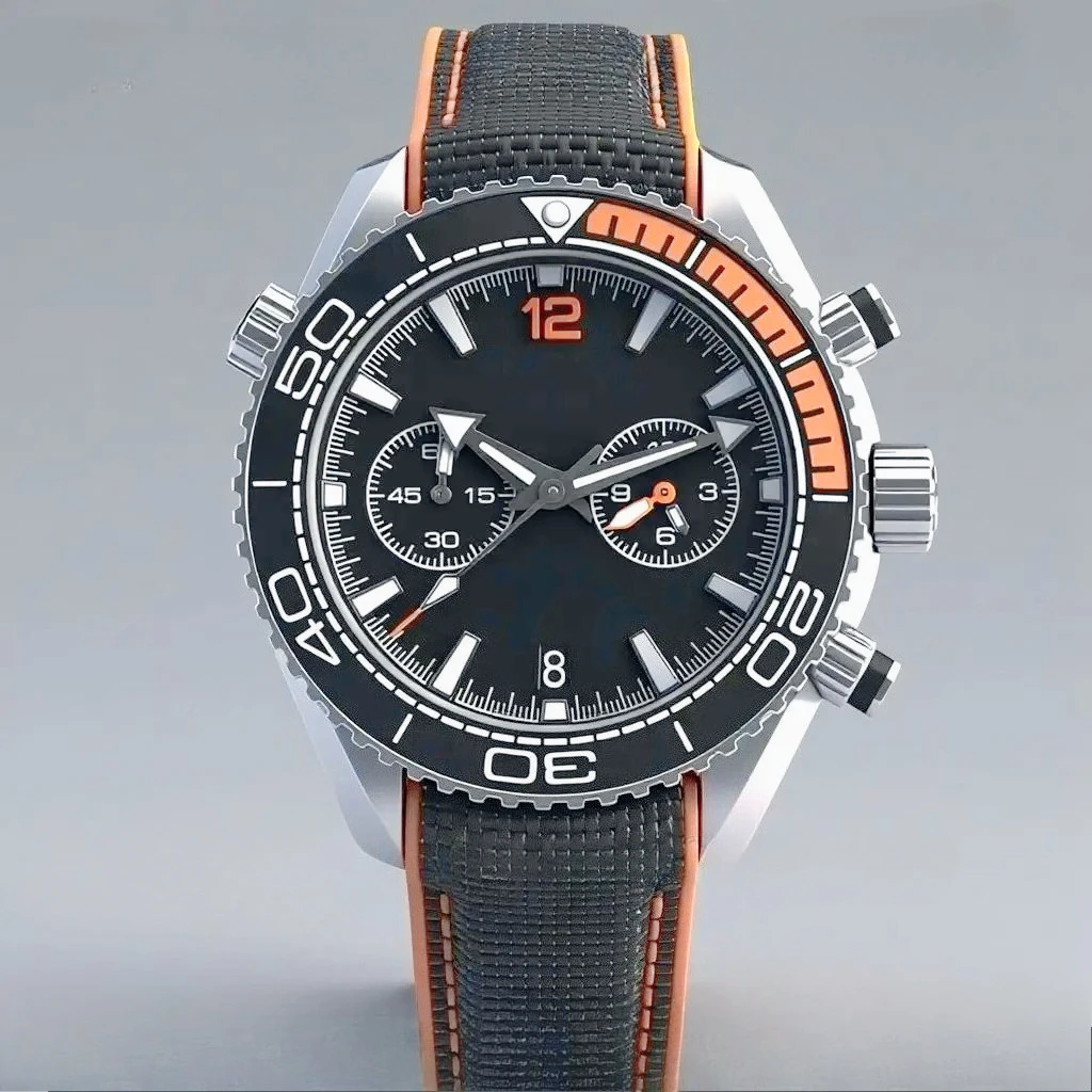 904L Stainless Steel case, for Men Luxury Watch, Quartz Chronograph Movement, Black Blue Ceramic Canvas Exquisite Heritage
904L Stainless Steel case, for Men Luxury Watch, Quartz Chronograph Movement, Black Blue Ceramic Canvas Exquisite Heritage