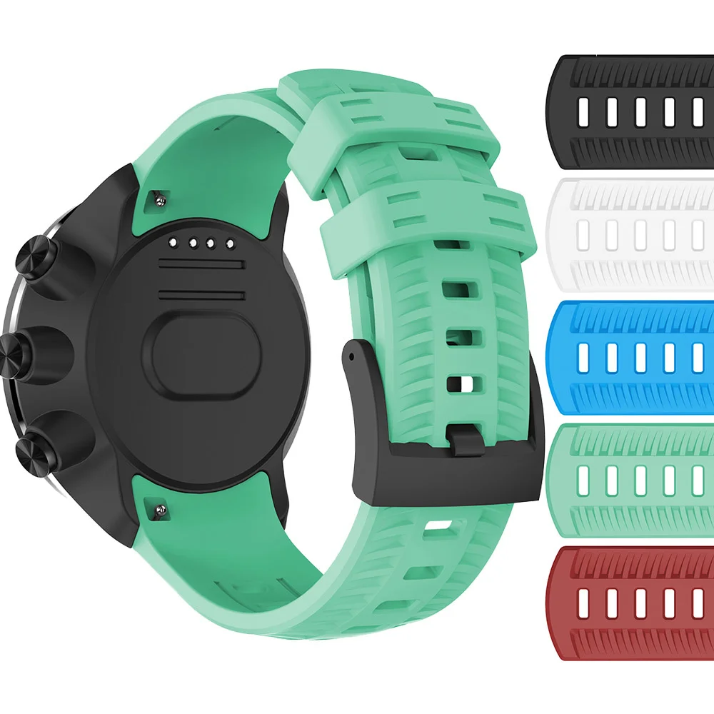 Ремешок для Suunto 9/D5 | Для Suunto Spartan Sport Высококачественный силиконовый спортивный оригинальный ремешок для часов, регулируемый браслет с винтами
Ремешок для Suunto 9/D5 | Для Suunto Spartan Sport Высококачественный силиконовый спортивный оригинальный ремешок для часов, регулируемый браслет с винтами