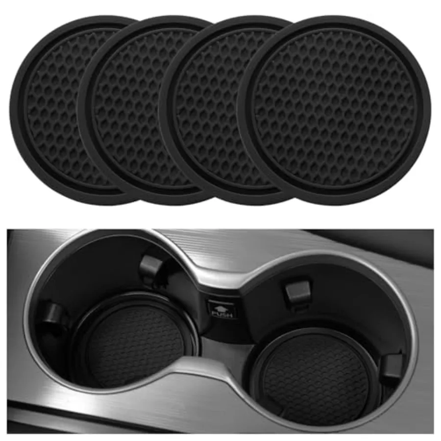 Car Cup Coaster, 4PCS Universal Non-Slip Cup Holders Embedded in Ornaments Coaster, Car Interior Accessories
Car Cup Coaster, 4PCS Universal Non-Slip Cup Holders Embedded in Ornaments Coaster, Car Interior Accessories