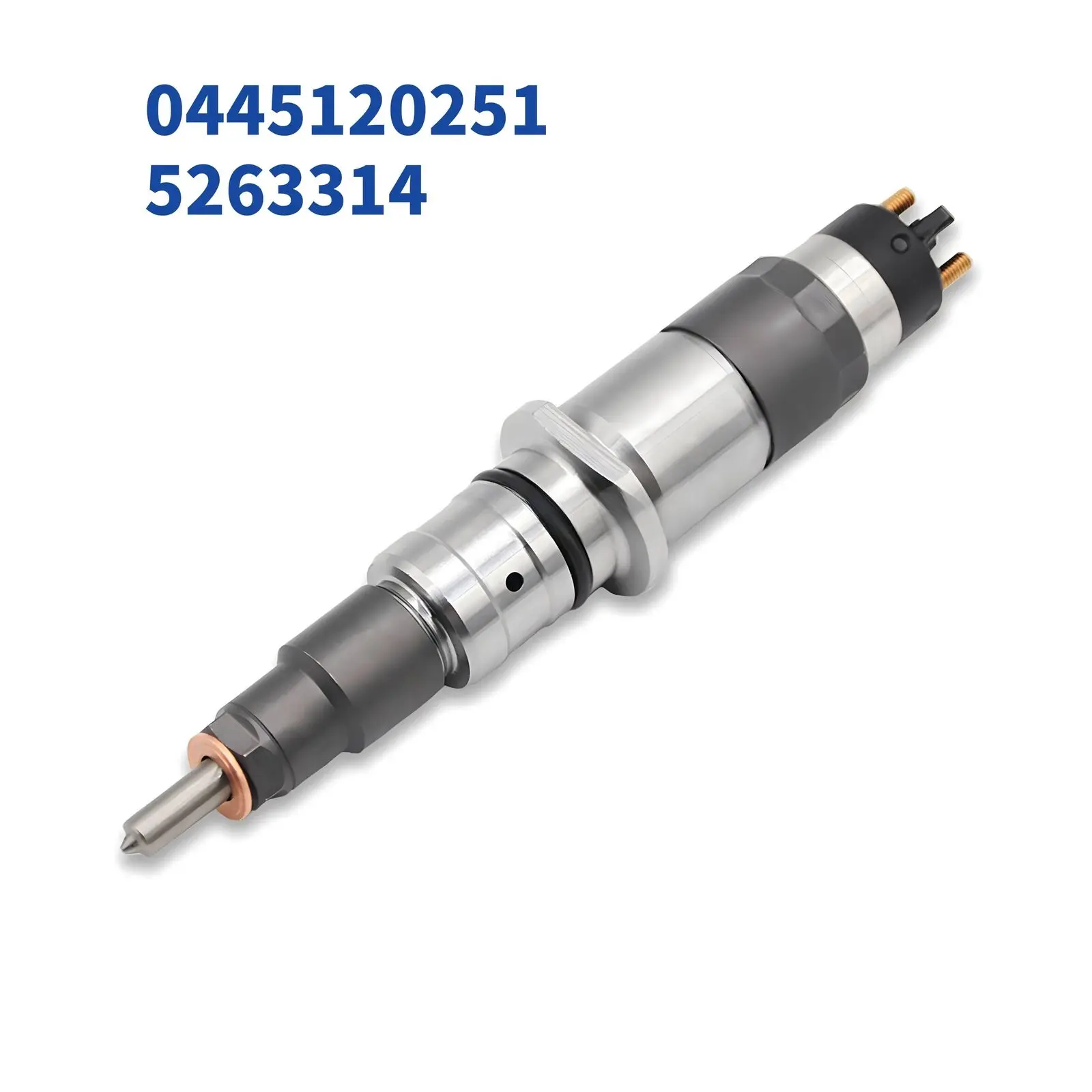 Diesel Fuel Injector 0445120251 Common Rail Injector 5263314 for Cummins DCEC QSB ISB 6.7 Diesel Engine
Diesel Fuel Injector 0445120251 Common Rail Injector 5263314 for Cummins DCEC QSB ISB 6.7 Diesel Engine