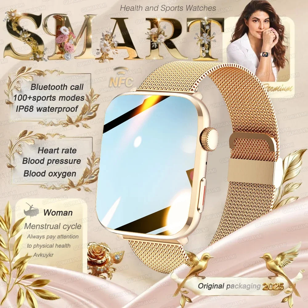 2026 New IOS Series 11 Smart Watch Bluetooth Call GPS Tracking NFC HeartRate IP68 Waterproof Sport Fitness Smart bracelet Unisex
2026 New IOS Series 11 Smart Watch Bluetooth Call GPS Tracking NFC HeartRate IP68 Waterproof Sport Fitness Smart bracelet Unisex