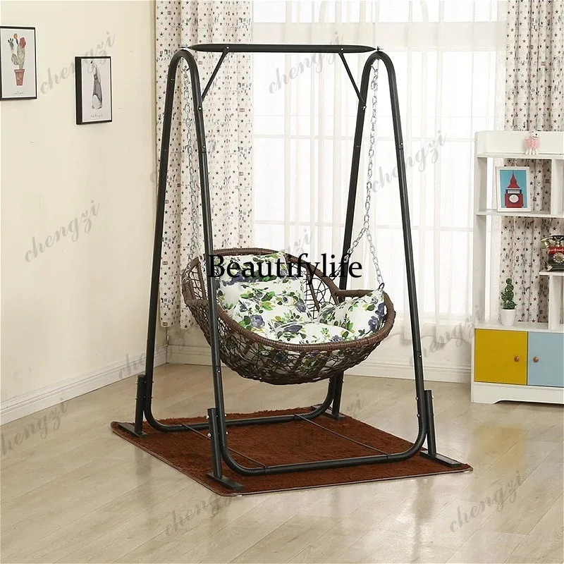 L181 Modern Relax Rocking Patio Swing Garden Hanging Chair with Suspended Hammock Design Retro Outdoor Furniture Schommel LLOS
L181 Modern Relax Rocking Patio Swing Garden Hanging Chair with Suspended Hammock Design Retro Outdoor Furniture Schommel LLOS