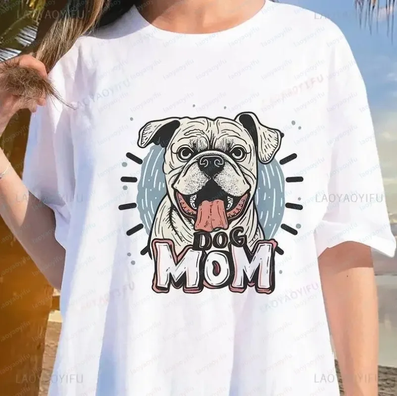 Kawaii Dog Mum Woman Cartoon Graphic T-shirt Summer Fashion Casual Patriot Gift Breathable Outdoors Pink T Shirts Ropa Mujer
Kawaii Dog Mum Woman Cartoon Graphic T-shirt Summer Fashion Casual Patriot Gift Breathable Outdoors Pink T Shirts Ropa Mujer