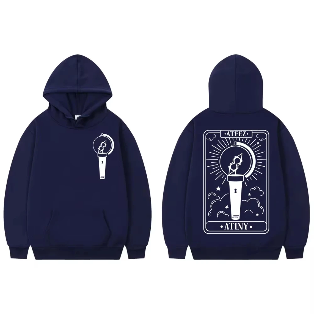 Kpop Ateez Logo Design Double-Sided Printed Hoodie Men's And Women's Casual Sweatshirt Autumn And Winter Pure Cotton Pullover
Kpop Ateez Logo Design Double-Sided Printed Hoodie Men's And Women's Casual Sweatshirt Autumn And Winter Pure Cotton Pullover