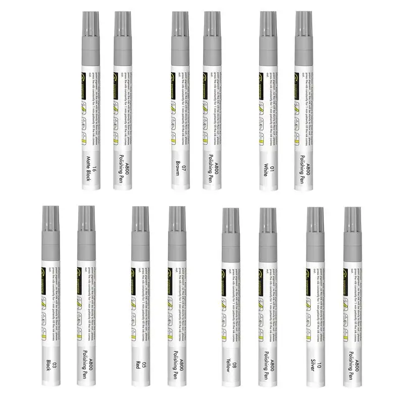 Авторучка для ремонта царапин, водостойкая разноцветная ручка для удаления царапин на автомобиле
Авторучка для ремонта царапин, водостойкая разноцветная ручка для удаления царапин на автомобиле