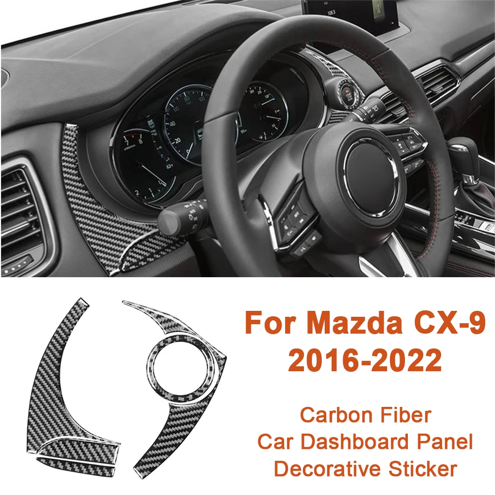 For Mazda CX-9 CX9 2016-2022 Carbon Fiber Car Dashboard Instrument Panel Modification Decor Sticker Auto Interior Accesorios
For Mazda CX-9 CX9 2016-2022 Carbon Fiber Car Dashboard Instrument Panel Modification Decor Sticker Auto Interior Accesorios