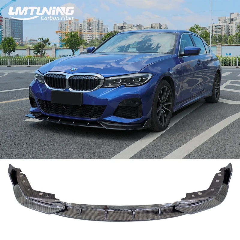 3-Piece Front Bumper Lip fit for compatible with 2019-2020 BMW 3-Series G20/28 (M-Sport Bumper Only), Front Bumper Lip Spoiler
3-Piece Front Bumper Lip fit for compatible with 2019-2020 BMW 3-Series G20/28 (M-Sport Bumper Only), Front Bumper Lip Spoiler