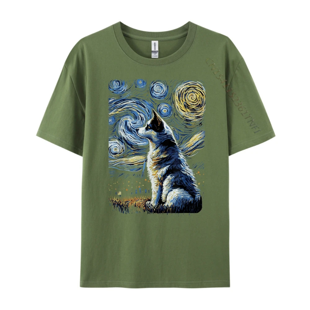Husky Starry Night T Shirt Men 100℅ Cotton Women Cotton T Shirt Men Plus Size Funny
Husky Starry Night T Shirt Men 100℅ Cotton Women Cotton T Shirt Men Plus Size Funny