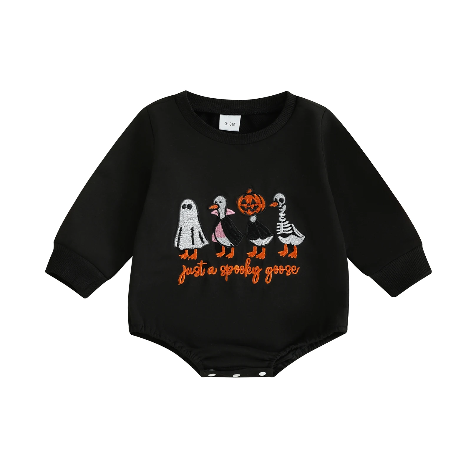 Комбинезон для маленьких мальчиков и девочек, модный комбинезон с длинными рукавами и вышивкой тыквы и призраков на Хэллоуин
Комбинезон для маленьких мальчиков и девочек, модный комбинезон с длинными рукавами и вышивкой тыквы и призраков на Хэллоуин