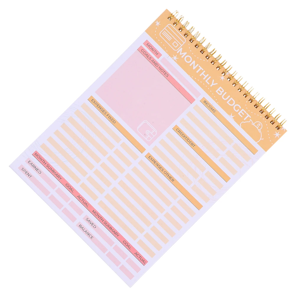 2 PCS Notebook Coil Bill Tool Finance Tracker Payment Budgeting Binder Expense Management
2 PCS Notebook Coil Bill Tool Finance Tracker Payment Budgeting Binder Expense Management