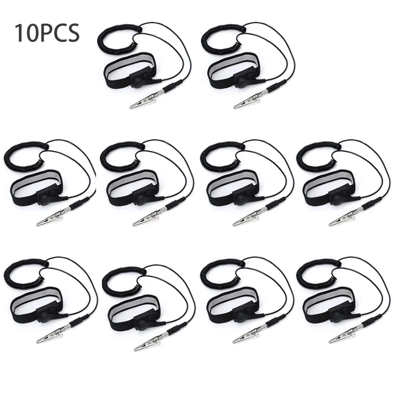 Anti Static Wrist Strap Band Grounding Bracelet ESD Wrist Strap Adjustable wristband with Alligator Clip for Motorcycle repair
Anti Static Wrist Strap Band Grounding Bracelet ESD Wrist Strap Adjustable wristband with Alligator Clip for Motorcycle repair