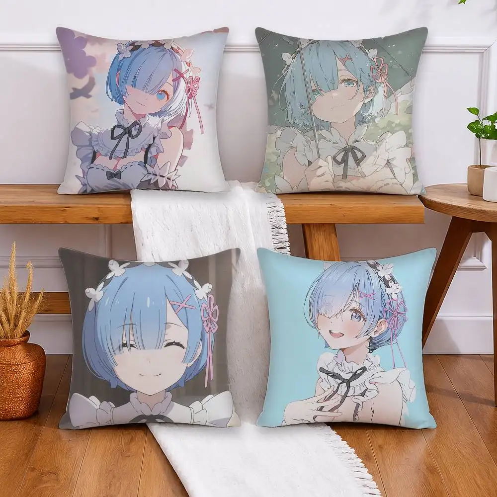 Anime R-Re Z-Zero R-Rem Pillow Case for Sofa Living Room Home office Decor Protective Cover
Anime R-Re Z-Zero R-Rem Pillow Case for Sofa Living Room Home office Decor Protective Cover
