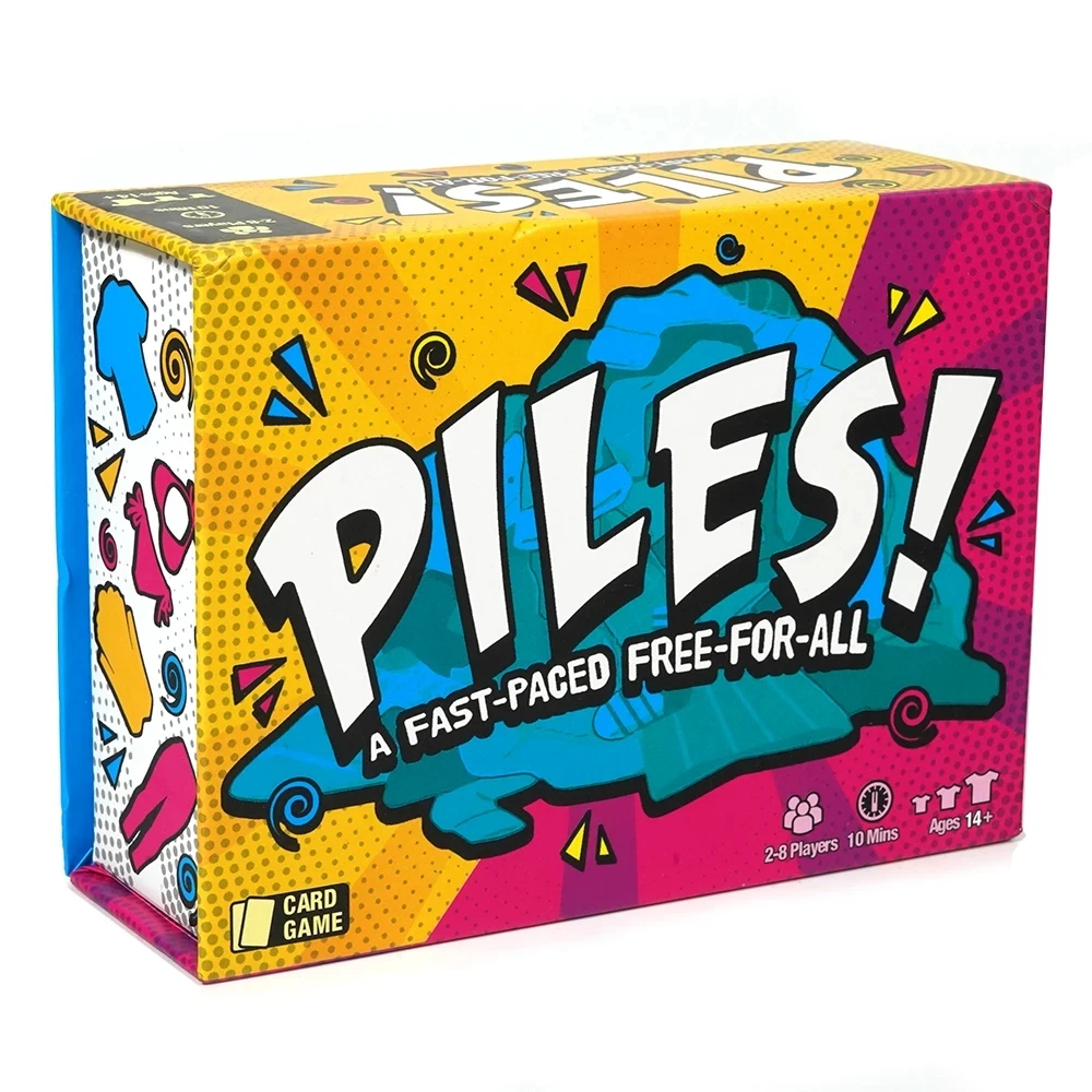 Piles Card Games Family Games for Adults Family Game Night Travel Games Party Games Memory Games 200 cards rulebook
Piles Card Games Family Games for Adults Family Game Night Travel Games Party Games Memory Games 200 cards rulebook