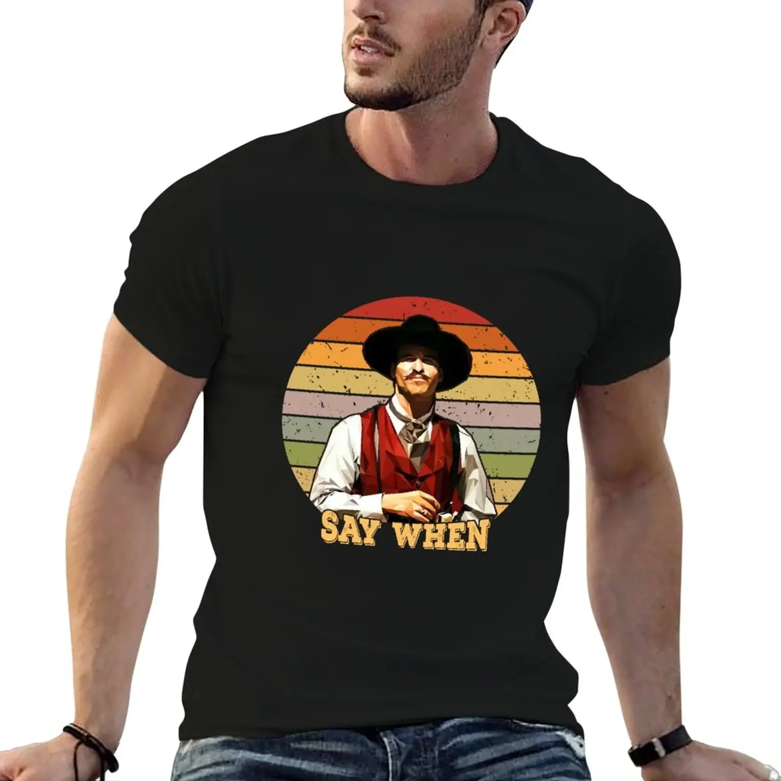 Doc Holliday Tombstone say when T-Shirt clothes quick drying Aesthetic clothing oversized T-shirts for men cotton
Doc Holliday Tombstone say when T-Shirt clothes quick drying Aesthetic clothing oversized T-shirts for men cotton