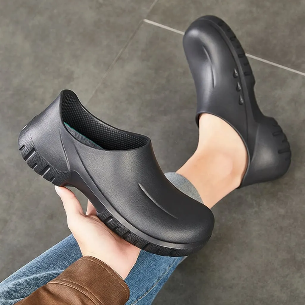 Waterproof Anti-slip Chef Shoes for Men And Women Kitchen Work Shoes Oil Resistant Wear-Resistant Casual EVA Material
Waterproof Anti-slip Chef Shoes for Men And Women Kitchen Work Shoes Oil Resistant Wear-Resistant Casual EVA Material