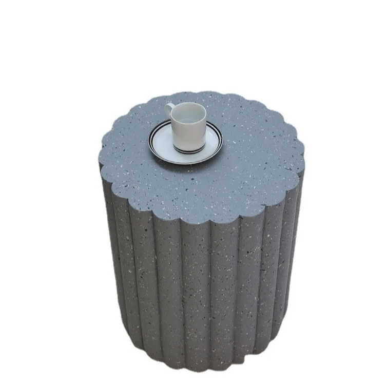 Gray art shape round modern edge imitation terrazzo living room sofa very simple corner design
Gray art shape round modern edge imitation terrazzo living room sofa very simple corner design