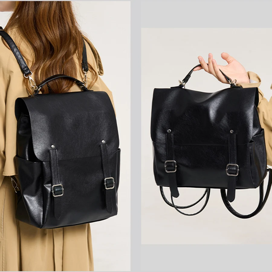 Женский рюкзак большой емкости, винтажные сумки высокого качества из искусственной кожи для женщин, школьные сумки, дорожный рюкзак, женская сумка для книг, рюкзак
Женский рюкзак большой емкости, винтажные сумки высокого качества из искусственной кожи для женщин, школьные сумки, дорожный рюкзак, женская сумка для книг, рюкзак