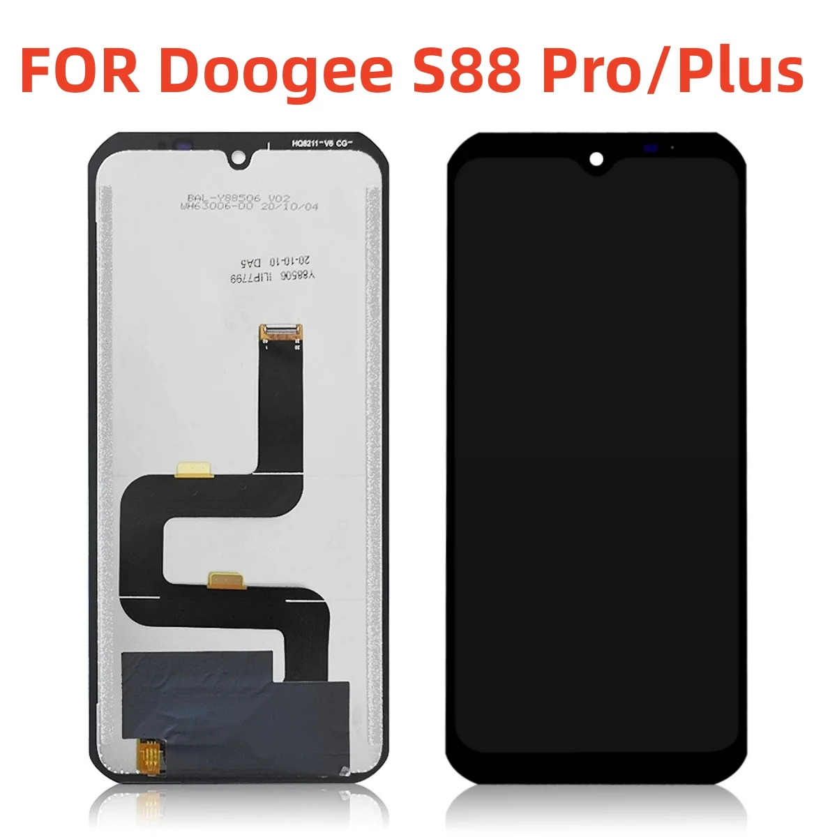 Original For DOOGEE S88 Pro LCD Display+Touch Screen Digitizer Assembly 6.3 inch For Doogee S88 Plus LCD Display
Original For DOOGEE S88 Pro LCD Display+Touch Screen Digitizer Assembly 6.3 inch For Doogee S88 Plus LCD Display
