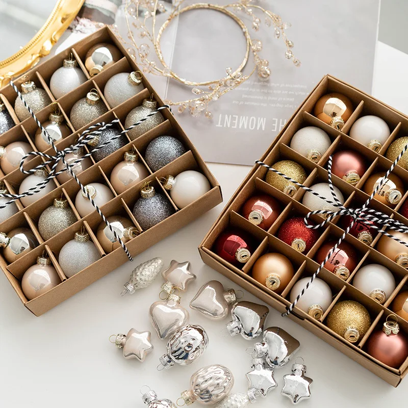 Christmas Decorative Glass Plastic 4Cm Christmas Ball Shaped Ball Decorative Ball Combination Package Photography Props Gifts
Christmas Decorative Glass Plastic 4Cm Christmas Ball Shaped Ball Decorative Ball Combination Package Photography Props Gifts