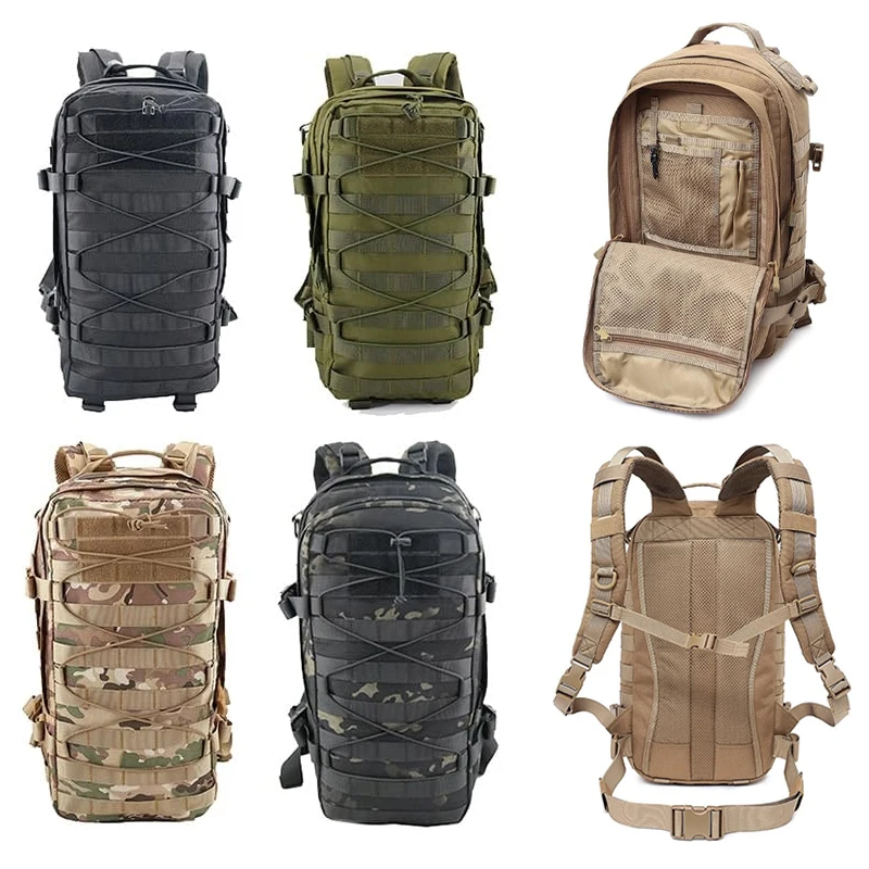 Tactical Combat Camouflage Bag Outdoor Sports Pack Hiking Rucksack Knapsack Military Molle Backpack for Hunting Mountaineering
Tactical Combat Camouflage Bag Outdoor Sports Pack Hiking Rucksack Knapsack Military Molle Backpack for Hunting Mountaineering