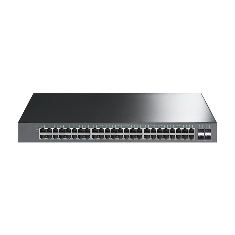48 ports full Gigabit PoE switch 396W high power PoE + power supply 4 SFP optical ports low power consumption with fan plug
48 ports full Gigabit PoE switch 396W high power PoE + power supply 4 SFP optical ports low power consumption with fan plug