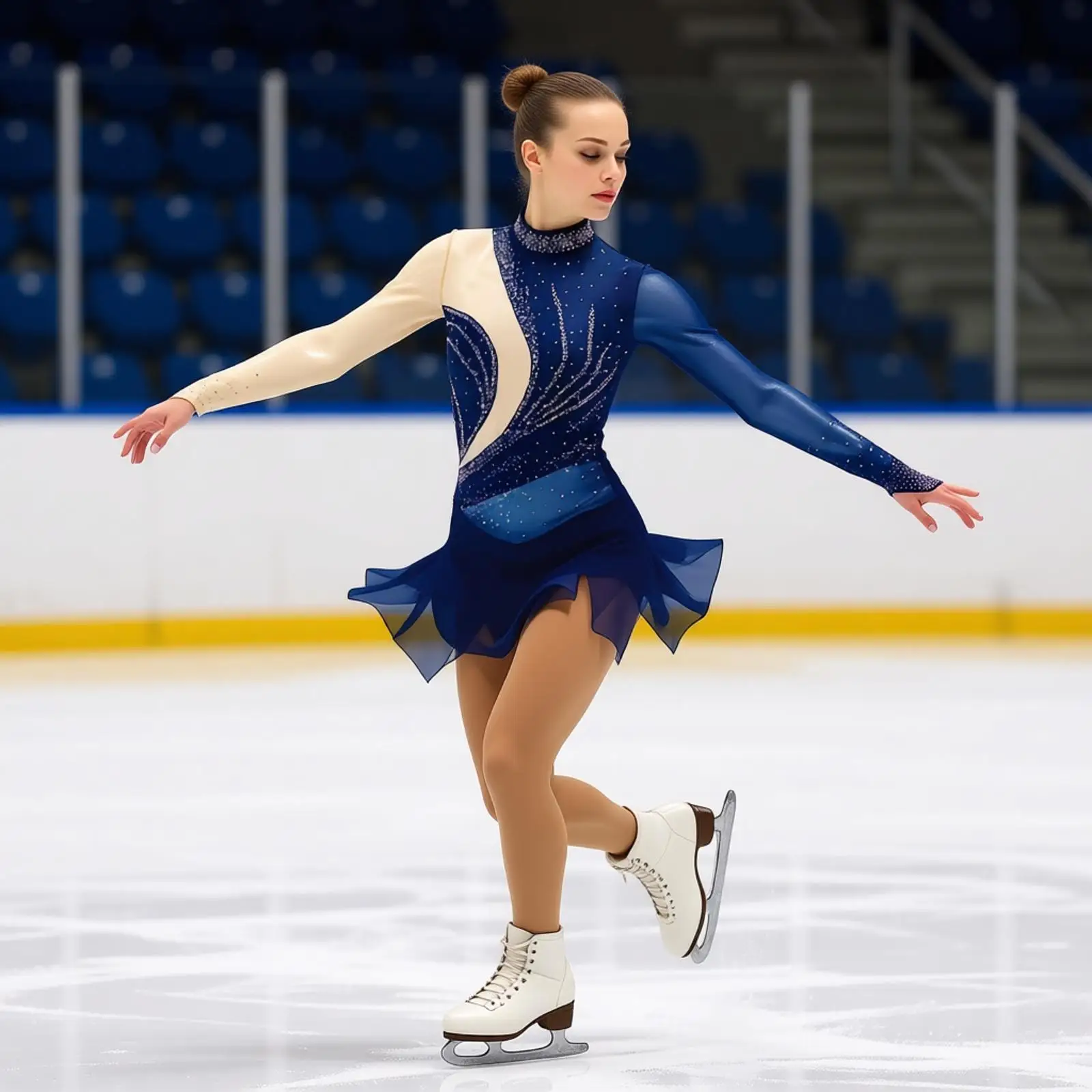 Women Glitter Gymnastics Figure Ice Skating Performance Costume Irregular Hem Ballet Leotards Lyrical Contemporary Dance Dress
Women Glitter Gymnastics Figure Ice Skating Performance Costume Irregular Hem Ballet Leotards Lyrical Contemporary Dance Dress