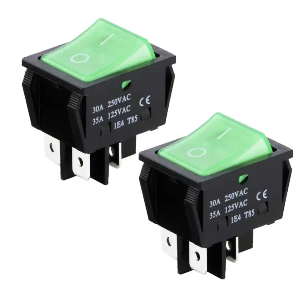 2pcs 4Pin Vacuum Cleaner Rocker Switches KCD4 30A 250V/35A 125V For Numatic Replacement Power Switch Parts Accessories
2pcs 4Pin Vacuum Cleaner Rocker Switches KCD4 30A 250V/35A 125V For Numatic Replacement Power Switch Parts Accessories