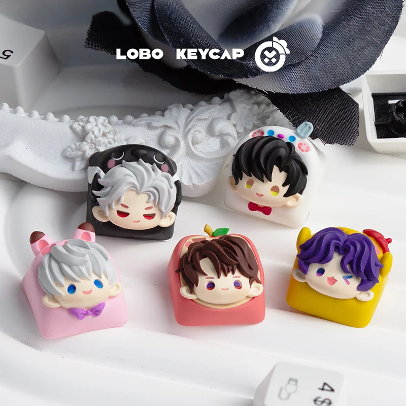 Game Love and Deepspace Model Keycap Cute Cartoon Personalized Custom Mechanical Keyboard Single Individual Keycap Anime Merch
Game Love and Deepspace Model Keycap Cute Cartoon Personalized Custom Mechanical Keyboard Single Individual Keycap Anime Merch