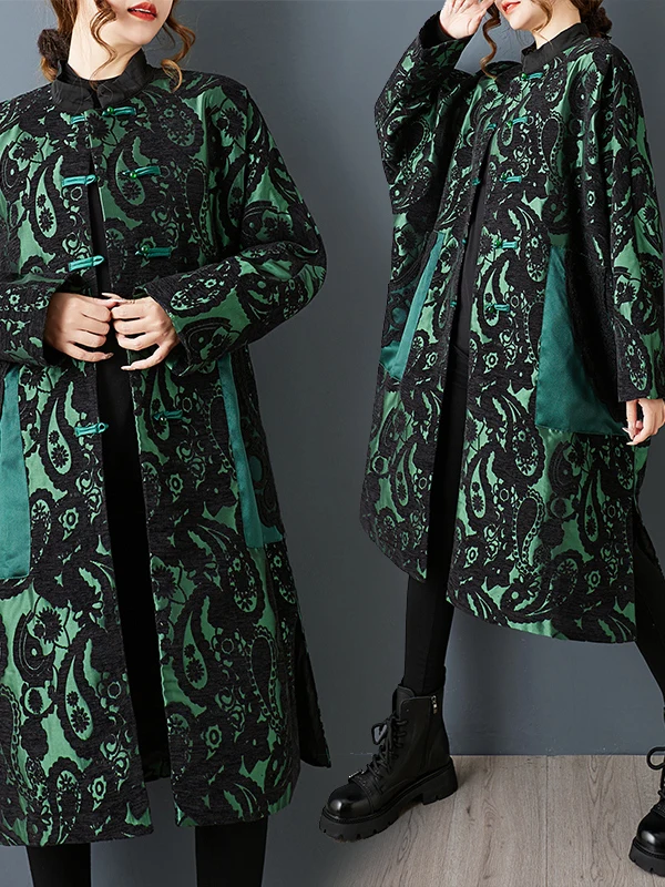 Faionable Chinoiserie длинное пальто брендовая женская одежда свободная верхняя одежда с кисточками средней длины Jaet для поездок на работу хлопок
Faionable Chinoiserie длинное пальто брендовая женская одежда свободная верхняя одежда с кисточками средней длины Jaet для поездок на работу хлопок