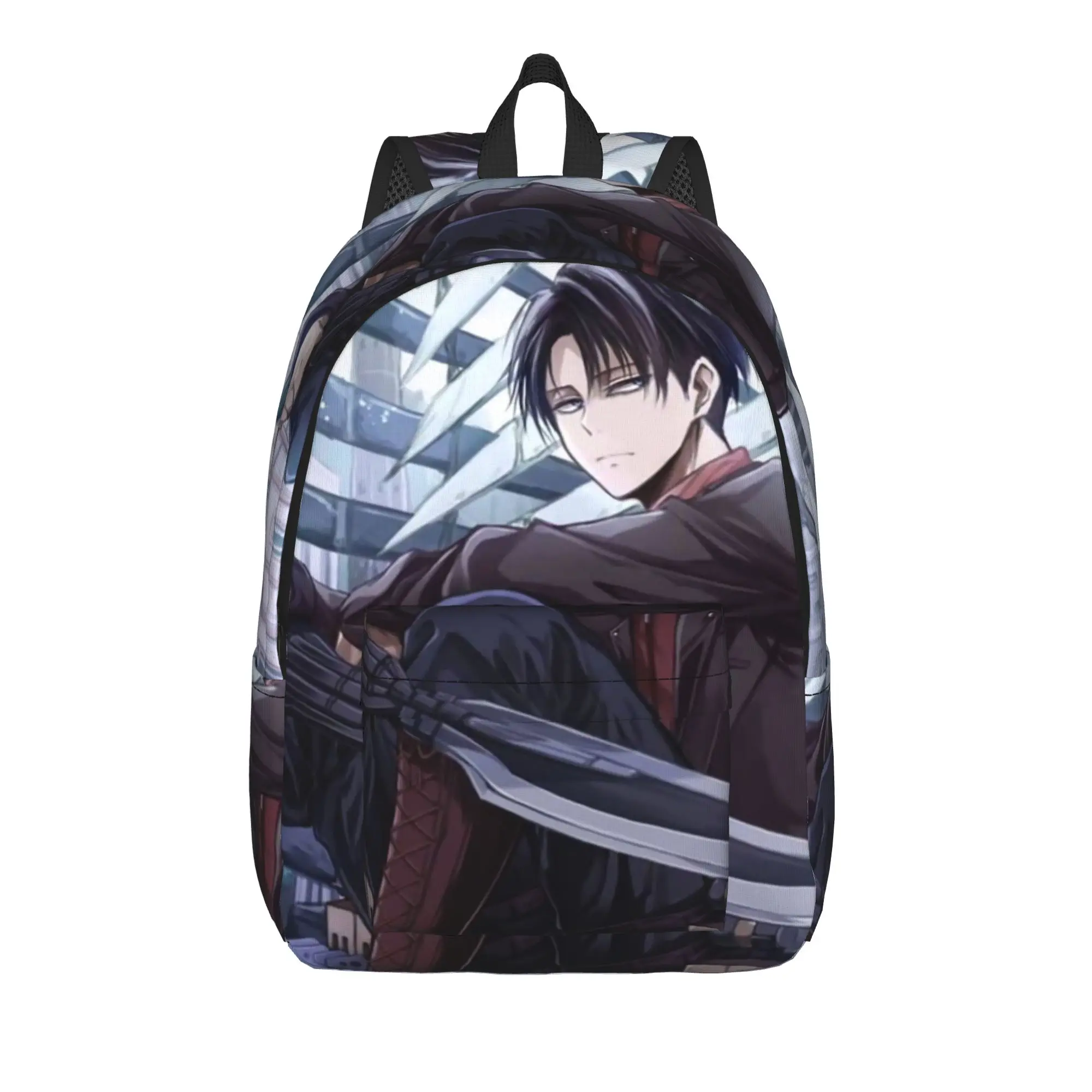 Levi Classical Backpack Sports High School Hiking Travel Anime Shingeki No Kyojin Daypack for Men Women Laptop Shoulder Bag
Levi Classical Backpack Sports High School Hiking Travel Anime Shingeki No Kyojin Daypack for Men Women Laptop Shoulder Bag