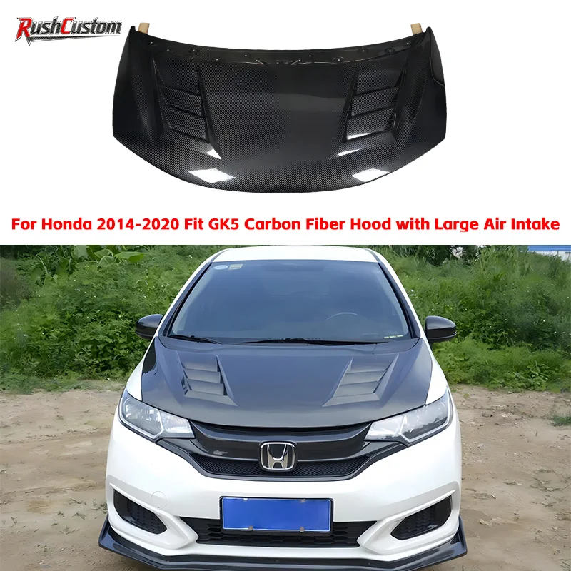 For Honda 2014-2020 Fit GK5 Carbon Fiber Large Air Intake Hood Engine Hood Automotive Engine Cover
For Honda 2014-2020 Fit GK5 Carbon Fiber Large Air Intake Hood Engine Hood Automotive Engine Cover
