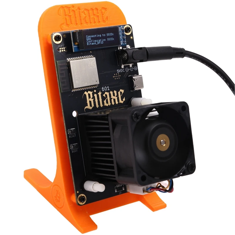 Bitaxe Gamma 601 Solo Miner 1.2TH/S BM1370 Asic Chip 18W From Antminer S21 Pro Bitcoin BTC Miner Wth Bracket-AU32
Bitaxe Gamma 601 Solo Miner 1.2TH/S BM1370 Asic Chip 18W From Antminer S21 Pro Bitcoin BTC Miner Wth Bracket-AU32