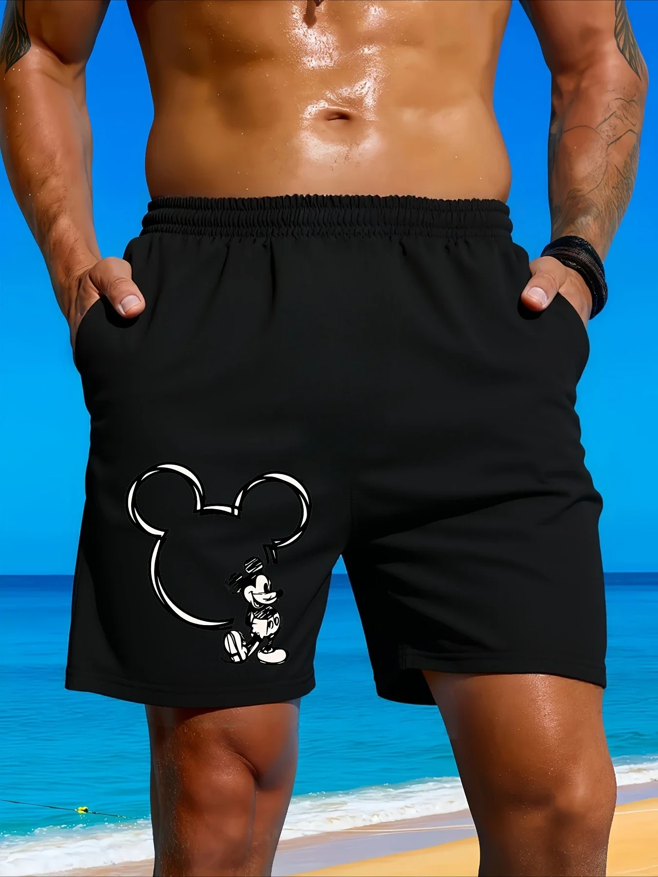 2025 Summer Fashion New Mickey Loose Breathable Men's and Women's Cotton Loose Shorts Large Outdoor Sports
2025 Summer Fashion New Mickey Loose Breathable Men's and Women's Cotton Loose Shorts Large Outdoor Sports