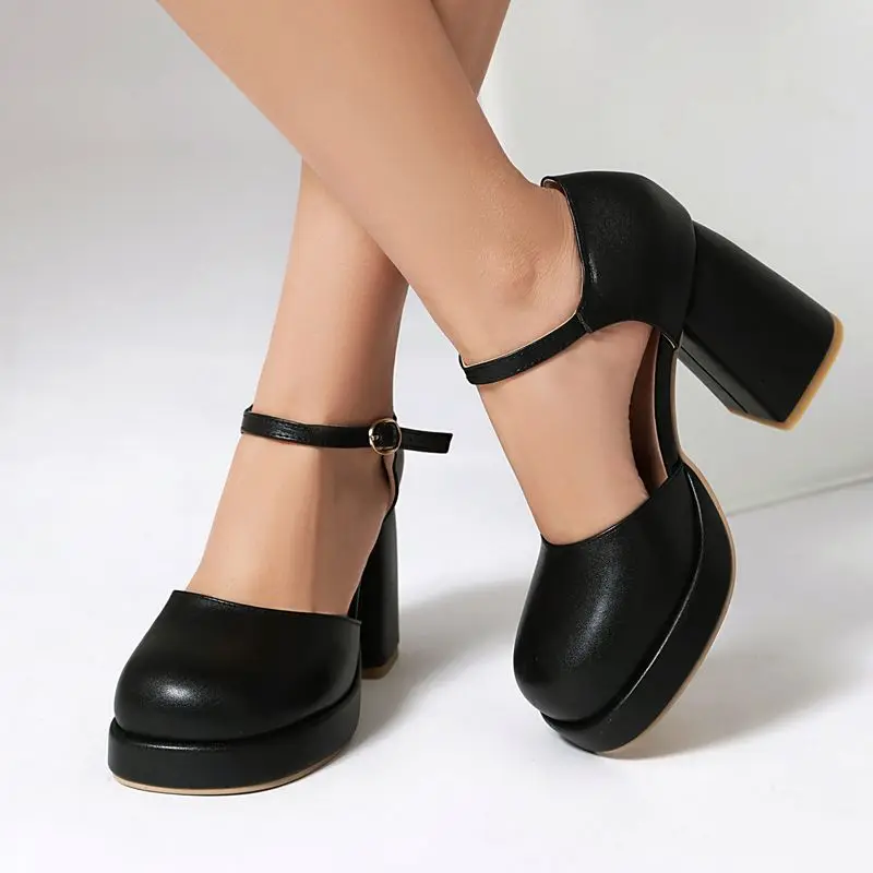 REAVE CAT Sweet Mary Janes Женские сандалии с круглым носком и блочным каблуком 9 см, платформа 2 см, пряжка, ремешок, большие размеры 45, 46 47 48 Туфли для свиданий
REAVE CAT Sweet Mary Janes Женские сандалии с круглым носком и блочным каблуком 9 см, платформа 2 см, пряжка, ремешок, большие размеры 45, 46 47 48 Туфли для свиданий