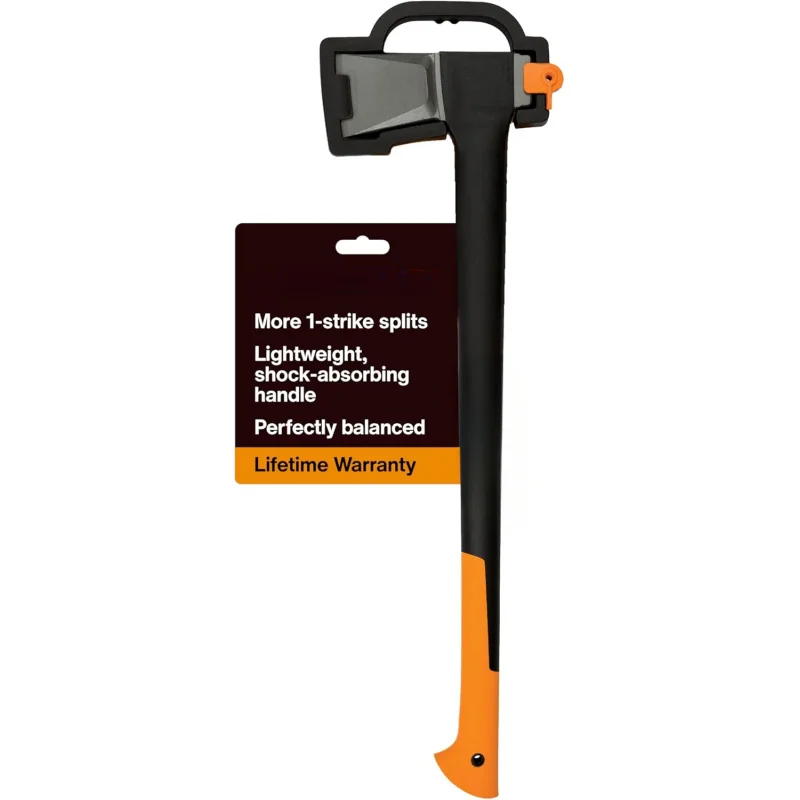 High Carbon Steel Blade Axe - Shock-Absorbing Handle & Sheath Multiple Sizes for Firewood Splitting Camping Bushcraft
High Carbon Steel Blade Axe - Shock-Absorbing Handle & Sheath Multiple Sizes for Firewood Splitting Camping Bushcraft