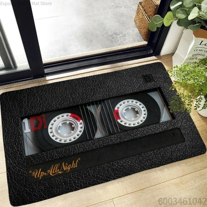 Retro Audio Video Theme Door Mat Non-slip Washable Floor Mat for Entryway Living Room Home Decor Tape VHS Speaker Mat
Retro Audio Video Theme Door Mat Non-slip Washable Floor Mat for Entryway Living Room Home Decor Tape VHS Speaker Mat